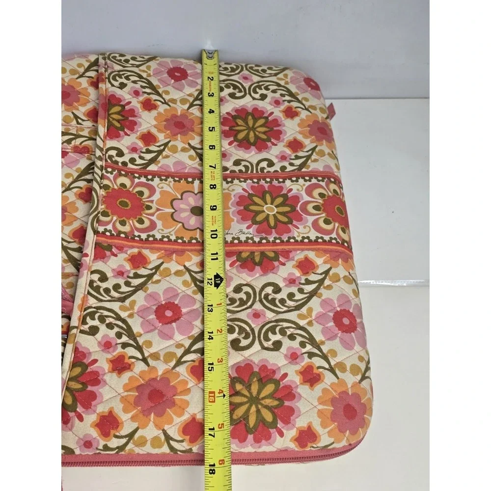 Vera Bradley Hard Shell Laptop Computer Case Bag‎ Folkloric Retired Strap VTG